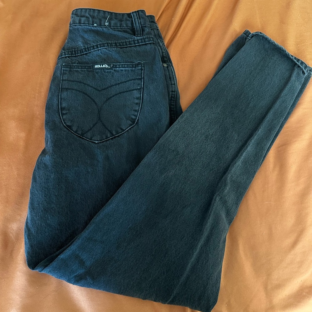 Rollas Elle super high rise relaxed jeans